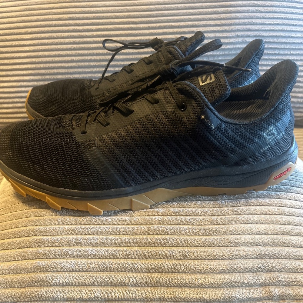 Salomon Outbound Prism GTX Goretex Waterproof Hiking Shoes Contagrip Size 12 - Picture 8 of 10